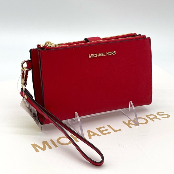 Michael Kors Large Double Zip Wallet Wristlet - Picture 2 of 7